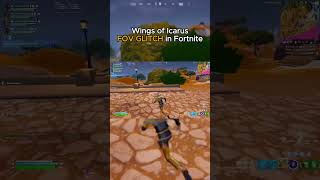 Wings of Icarus FOV Glitch Fortnite Chapter 5 Season 2 fortnite fortniteshorts shorts gaming [upl. by Eentirb]