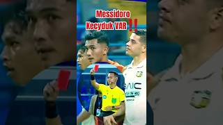 Var Moment ‼️ Borneo fc vs Dewa united shortsfeed football var briliga1 [upl. by Dominus]