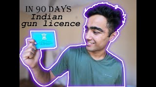 how to get gun licence in India in 90 daysin hindi [upl. by Yklam]