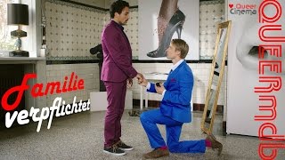 Familie verpflichtet  TVFilm 2015 D  Homophobie  schwul  gay themed HD Trailer [upl. by Shiau]