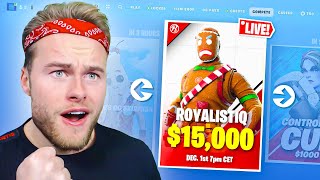 🔴 LIVE 15000 Royalistiq OG Invitational Toernooi  Fortnite Livestream Nederlands [upl. by Nesmat777]