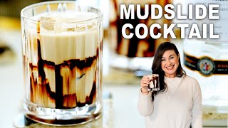 How to Make a Mudslide  The EASIEST Dessert Cocktail That Always IMPRESSES [upl. by Corsiglia]