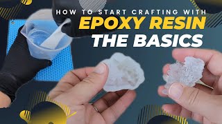 Epoxy Resin Art for Beginners  Mixing and Pouring Resin [upl. by Einned]