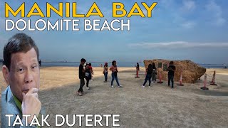 MANILA BAY DOLOMITE BEACH UPDATE TODAY JUNE 162024 dutertelegacy [upl. by Renruojos]