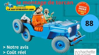 hachette la jeep de tintin montage du numero 88 [upl. by Syhr]