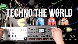 Behringer TD3  Elektron Octatrack  Analog Heat MK2  Jam 1 technotheworld [upl. by Vitek]