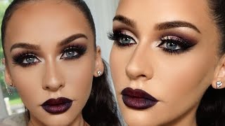 SMOKED PURPLE GRUNGE GLAM  Carli Bybel [upl. by Tomasz]