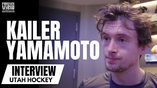 Kailer Yamamoto Discusses Signing With Utah Hockey Impressions of Utah amp NHL Future After 2024 [upl. by Maier]