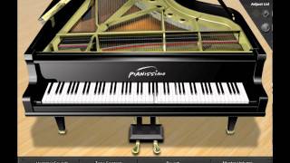 Acoustica Pianissimo  Brahms Rhapsody Demo [upl. by Drofnil4]