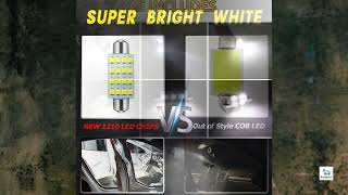 Review  42 Pcs Car LED Lights Kit [upl. by Ennovihc]