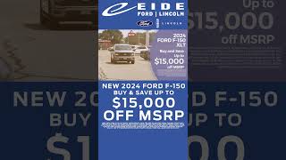 2024 Ford F150 XLTEide Ford Bismarck Car Dealership  Ford Dealership  Ford F150 fordf150 [upl. by Elvira]