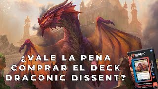 ¿Vale la pena comprar el preconstruido Draconic Dissent [upl. by Nalahs709]