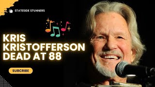 Kris Kristofferson singersongwriter and actor dead at 88 [upl. by Fem346]