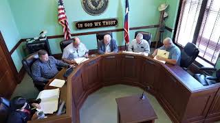 Trinity County Texas Commissioners Court August 27 2024 [upl. by Oreves]