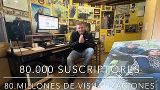 ELUAS SOLER “80000 GRACIAS “ [upl. by Leinod]