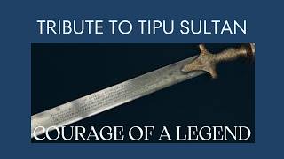 Nasheed paying tribute to Tipu Sultan’s courage and faith  Tipu Sultan highlighting his bravery [upl. by Iadahs]