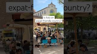 Is Italy really an expatfriendly country Part 1 🇮🇹 shorts [upl. by Leirbaj]