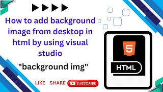 How To Add Background Image In Html  Image No Repeat  Full Screen computer tricks [upl. by Namyl]