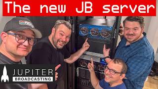 Racking and stacking an offsite backup server for Jupiter Broadcasting [upl. by Collette554]