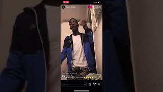 Bookie glockz and vladhq dissing eloo on Instagram live [upl. by Worth]