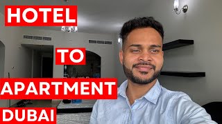 SHIFTING FROM THE HOTEL TO AN APARTMENT DUBAI  VLOG [upl. by Lika]