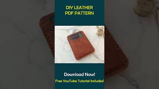 Make Your Own Front Pocket Wallet  Easy PDF Pattern Download [upl. by Ylrad]