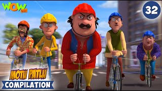 Motu Patlu Season 13  Compilation 32  Motu Patlu New  Cartoons For Kids  spot [upl. by Aienahs623]