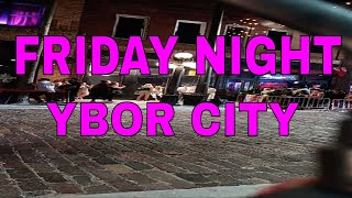 Ybor City Tampa Florida live now 1130pm Friday Night [upl. by Eelamme752]