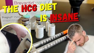 The insane HCG diet or the worst weight loss diet ever invented crash dieting [upl. by Essila654]