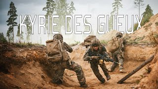 LE KYRIE DES GUEUX  Chant Militaire ⚔️🇫🇷 avec paroles [upl. by Nevaj390]