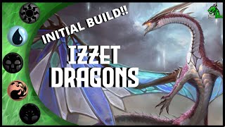 Izzet Dragons Deck  First Build Standard Midnight Hunt  MTG Arena  Magic Arena  MTGA [upl. by Tail817]