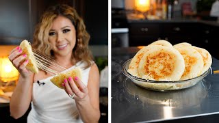 HOW I MAKE CHEESY AREPAS  Arepas Con Queso [upl. by Poyssick]