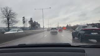 Rainy drive to Botkyrka [upl. by Elda]