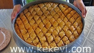 Easy Turkish Baklava Recipe from scratch [upl. by Colyer]