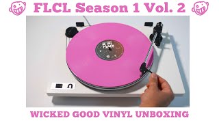 Vinyl Unboxing FLCL Season 1 Vol 2 Newbury Comics Exclusive Music By The Pillows Anime Soundtrack [upl. by Seth]