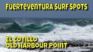 Fuerteventura Surf Spots El Cotillo  Old Harbour Point [upl. by Estes]