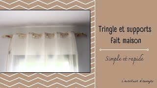 DIY  Fabrique vos propres tringles à rideaux et supports [upl. by Quartana]