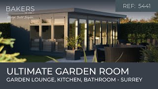 Ultimate Garden Room Shower amp Toilet  Open Plan Kitchen amp Lounge  Surrey UK  REF 5441 [upl. by Julee]