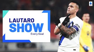 Lautaro Martinez SHOW Every Goal  Serie A 202324 [upl. by Bunde]