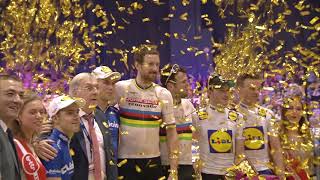 Lotto Zesdaagse Gent  2016  Mark Cavendish en Bradley Wiggins zijn de winnaars [upl. by Thoma855]