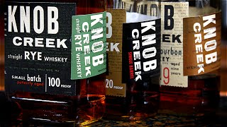 Knob Creek Rye Whiskey Review  Bourbon vs Rye Taste Comparison [upl. by Farro]