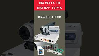 Six ways to digitize your tapes retro capturememories [upl. by Elyr]