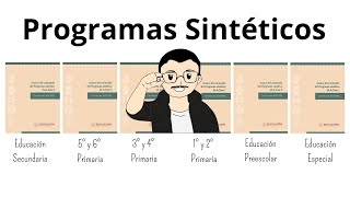 Programas sintéticos del Plan de estudio 2022 para preescolar primaria y secundaria [upl. by Christy]