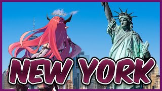 IRyS  sightseeing in New York  Ferry scams Hololive [upl. by Nihsfa]