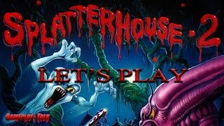 Splatterhouse 2 Full Playthrough Sega Genesis  Lets Play 216 [upl. by Ahsyas255]