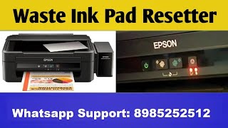 Epson L220 Reset  red light blinking solution  2024 [upl. by Melodie]