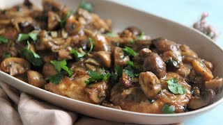 Ultimate Classic Chicken Marsala [upl. by Nrehtak]