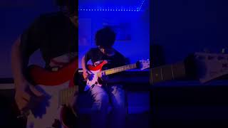 Pluto Projector by Rex Orange County guitarcover electricguitarplayer shorts sad musician [upl. by Nyraa543]