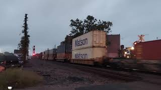 Norfolk Southern 274 flies Westbound through Suffolk Va [upl. by Russia]