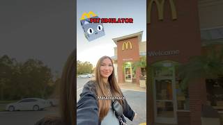 Пробую хеппи мил Pet simulator в американском макдональдсе 🍟🇺🇸 сша фастфуд еда макдональдс [upl. by Hteboj209]